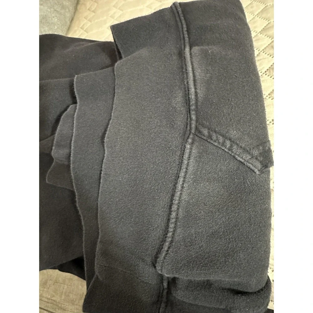 North Face Hoodie Mens Large‎ Black Pullover Fleece Sweatshirt Logo Outdoor